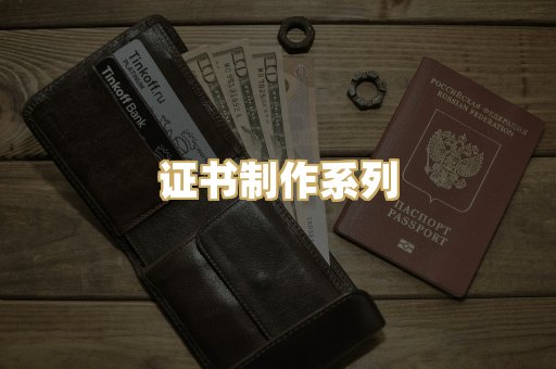 证书制作系列
